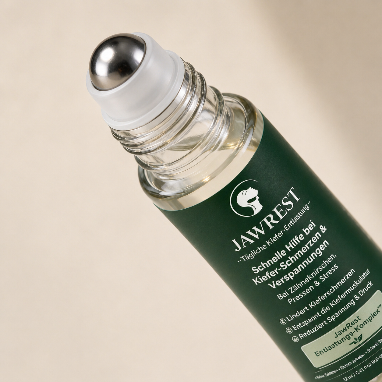 JawRest Daily™ – Die erste Schnellhilfe-Formel bei Kieferspannung & Bruxismus